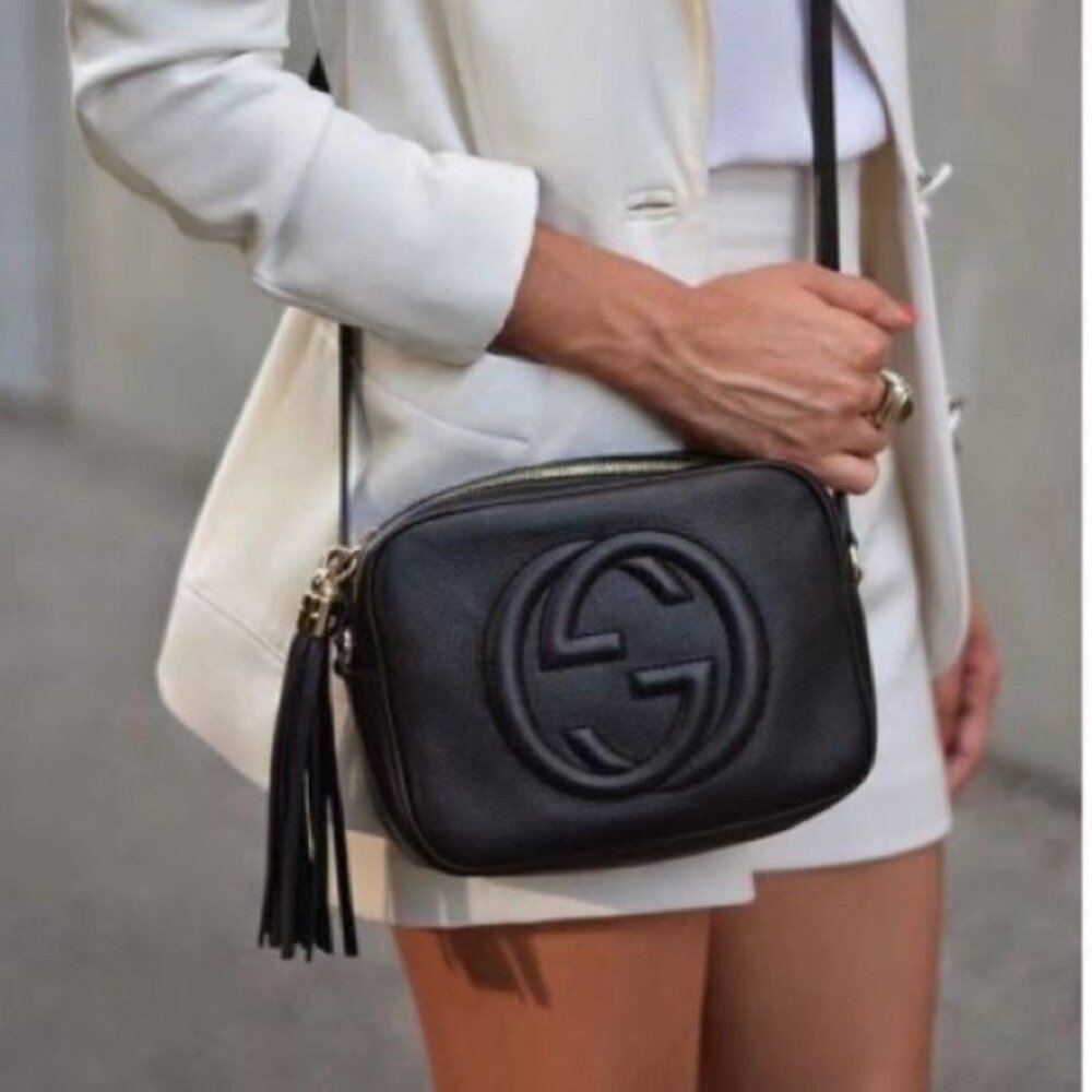 NWT Gucci Soho Small Leather Disco Bag
